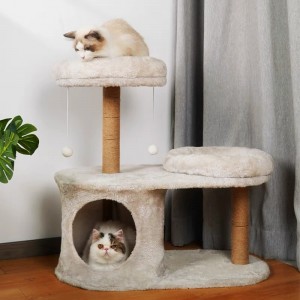 三層式貓窩貓爬架一體｜兩種外觀