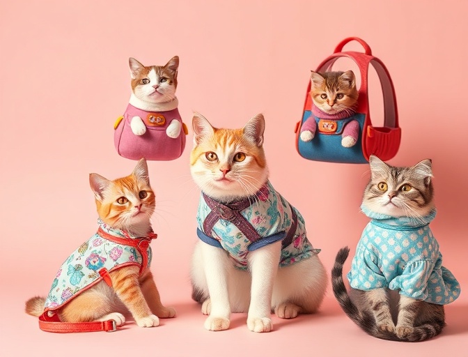 貓外出用品 / 貓衣服飾物