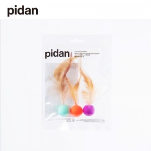 Pidan - 貓玩具彈力球3只裝跳跳球逗貓玩具