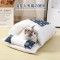 日式貓窩貓睡袋 | 冬天保暖寵物窩 | 圖片 1